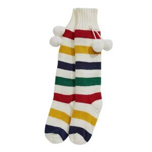 HBC Stripes Hudson’s Bay Company Multistripe Cottage Socks